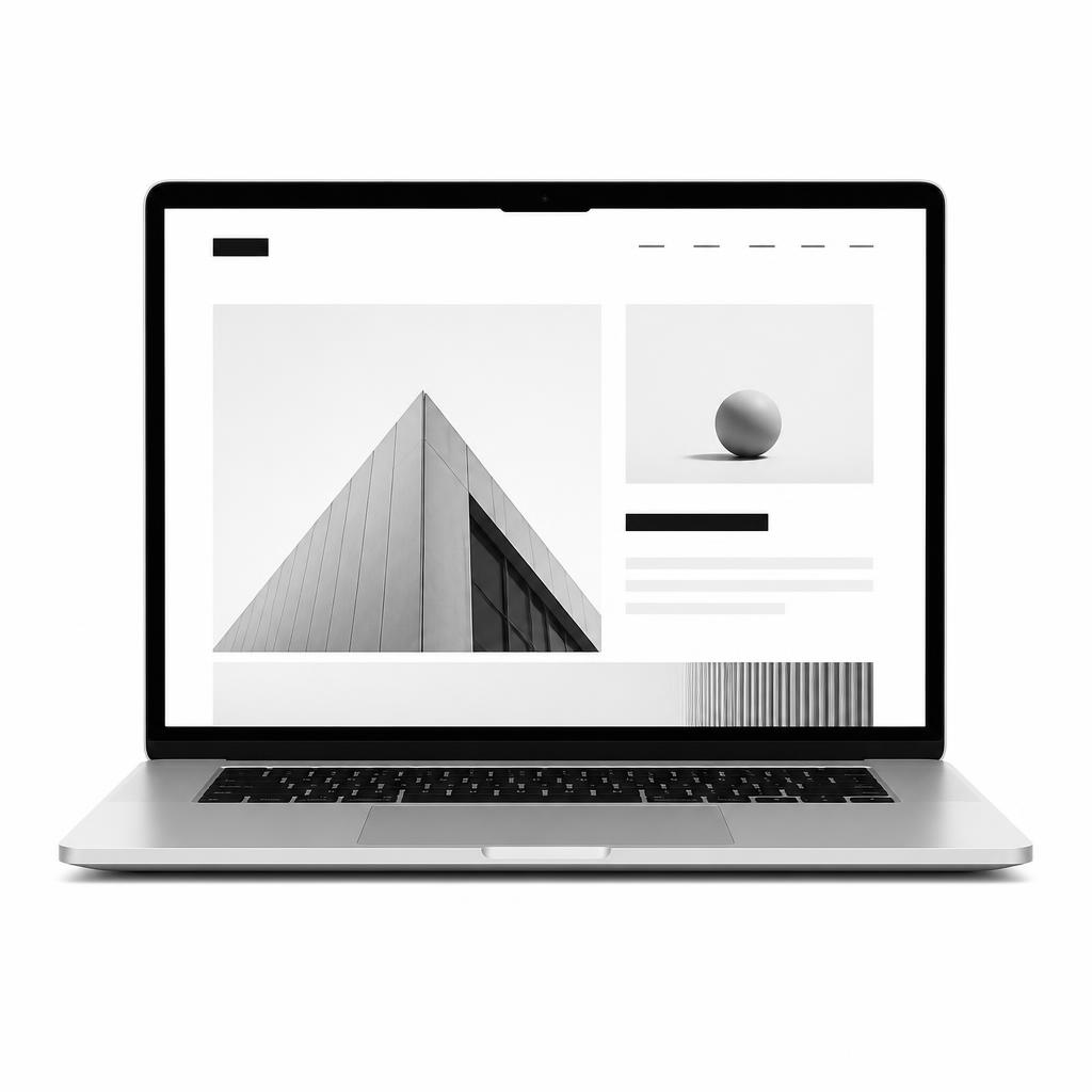 Illustration of a warm local storefront being brought to life online